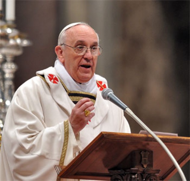 Papež na sveti večer: Ti, ki me rešuješ, nauči me služiti