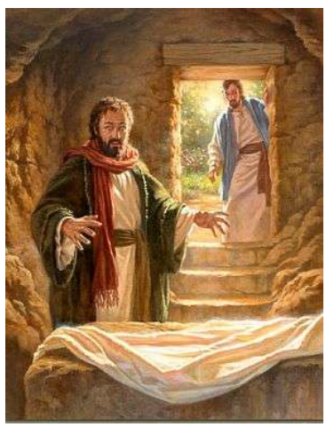 NAČRT LJUBEZNI IZPELJAN DO KONCA Jn 20,1–9