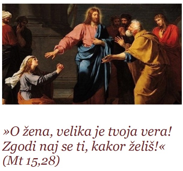 Mt 15,21–28 – SPREJETOST
